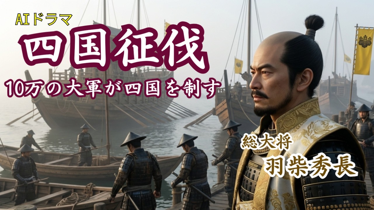 天下人の侵攻〜10万の大軍が四国を飲み込む〜【AIドラマ】