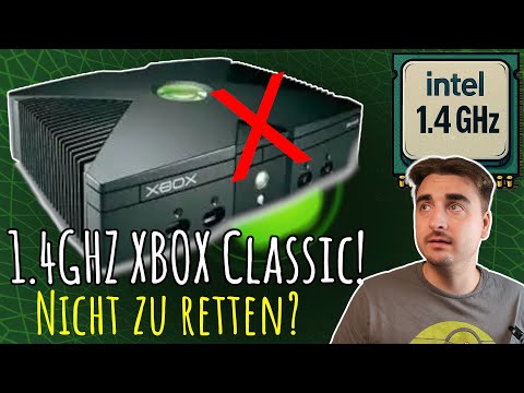 Ultimative Rarität: 1.4GHz Xbox Classic – Reparaturversuch fehlgeschlagen!
