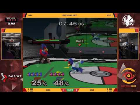 NGPU 57 SSBM - BigJoig (Blue Falco) vs. Mingee (Red Falco) - Melee WF