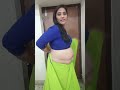 My New Saree Draping Part 14 Best Wishes To All Of You For The Month Of Sawan ️