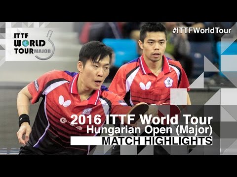 Hungarian Open 2016 Highlights: DEVOS Robin/NUYTINCK Cedric vs CHUANG Chih-Y./HUANG S.-S. (Final)