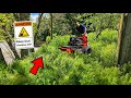 My Most DANGEROUS Tall Grass Mowing Warning DO NOT ATTEMPT