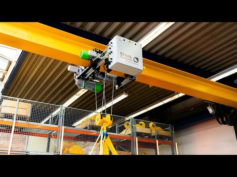 SXF cable winch from STAHL CraneSystems – Trailer (English)