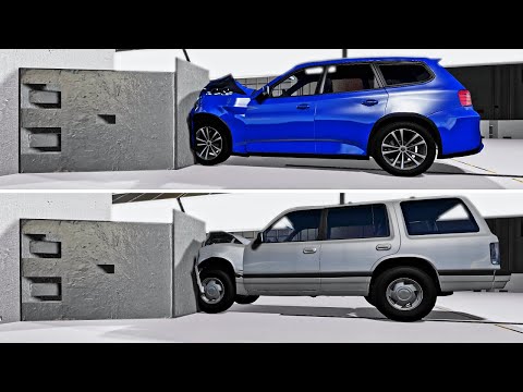 Crash test | MODERN CAR VS OLD CAR - BeamNG Drive