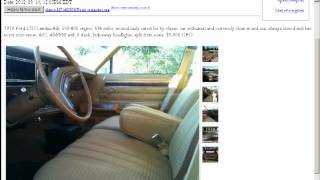 Best Of Akron/Canton Craigslist 1978 Ford LTD Landau (10-3-12)
