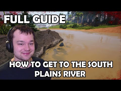 How to get to the South Plains River as a Deinosuchus in The Isle Evrima Full Guide
