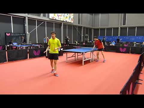 2017 Butterfly Canada Cup Final. Alexander Bu - Bryan Ho