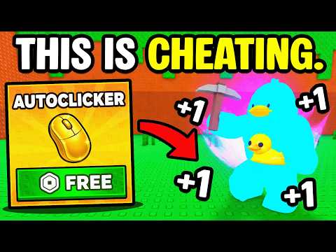 Using AUTOCLICKER *BREAKS* +1 MINE PER CLICK...