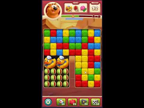 Toon Blast Level 1718 - NO BOOSTERS 🐻🐺🐱 | SKILLGAMING ✔️