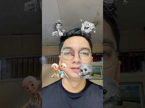 Upin Ipin dan Rumi dari Negara mana? Haaland? #filter