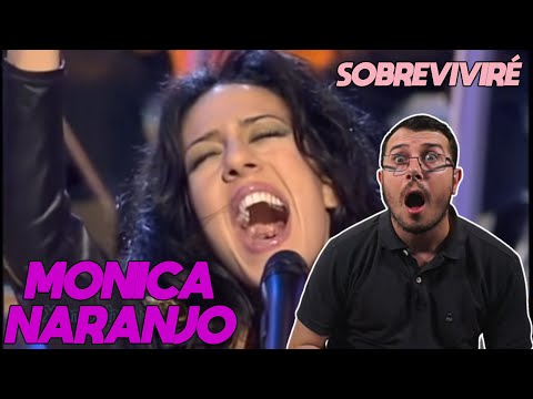 Italian reacts to Monica Naranjo - I Will Survive (New Year's Eve Gala)