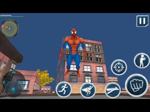 Incredible Spider Hero Crime City Fight | Flying Iron Superhero Spider Mission - Android GamePlay