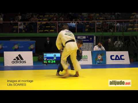 World Cup Rome 2012 : Pacek M. (SWE) - Delvert C. (FRA) - ippon - juji-gatame -100kg