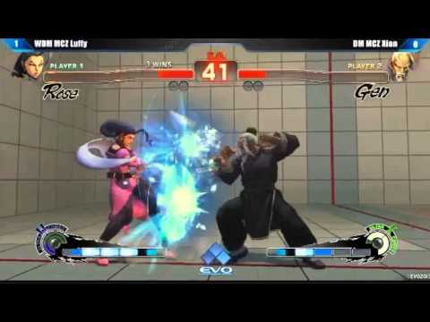 EVO2013 SSF4AE WOM MCZ Luffy vs DM MCZ Xian