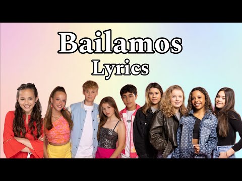 Mixed Up, Luna Sabella & Unity - Bailamos | Lyrics Version (Tekst) 🇳🇱