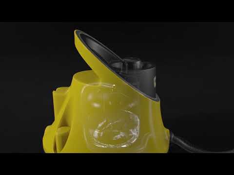 Steam cleaner animation