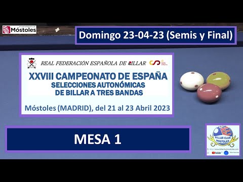 FINAL MESA 1 - XXVII CAMPEONATO ESPAÑA SSAA MURCIA/CATALUÑA