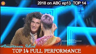 Cade Foehner sings “Black Magic Woman” KATY GETS LOCK OF HIS HAIR American Idol 2018 Top 14