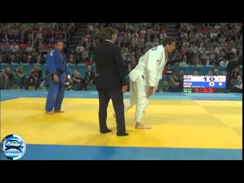 European Judo Championships Montpellier 2014 Semifinal -90kg LIPARTELIANI (GEO) - TOTH (HUN)