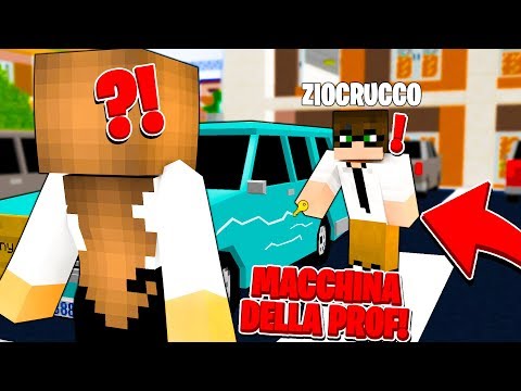 ZIOCRUCCO HA GRAFFIATO LA MACCHINA DELLA PROF!! - CraftUniversity #15