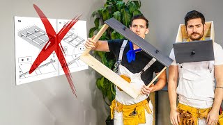 We Build IKEA Furniture WITHOUT Instructions - No Idea IKEA