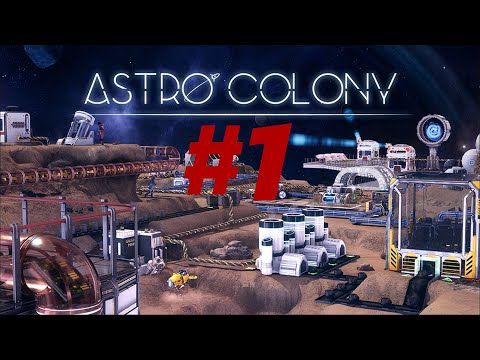 Astro Colony #1 -erste Schritte. A-Bot und Asteroiden fangen- Lets Play German (Deutsch)