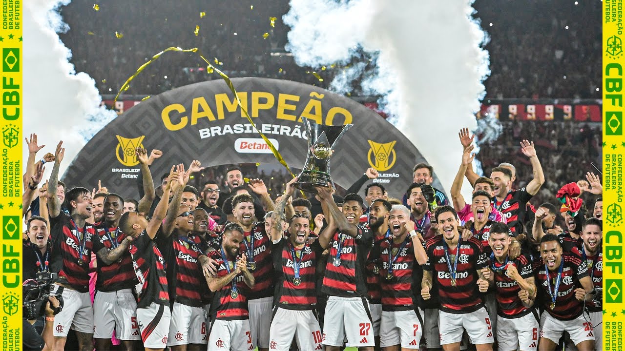 FLAMENGO É CAMPEÃO DO BRASILEIRÃO BETANO 2025