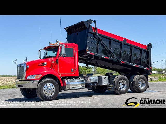 2008 PETERBILT 340 BENNE BASCULANTE / CAMION DOMPEUR 10 ROUES in Heavy Trucks in Longueuil / South Shore