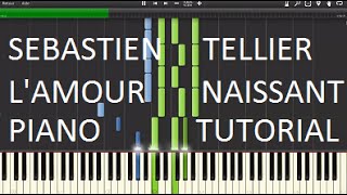 Sebastien Tellier - L'amour naissant [Piano Tutorial] Full Song