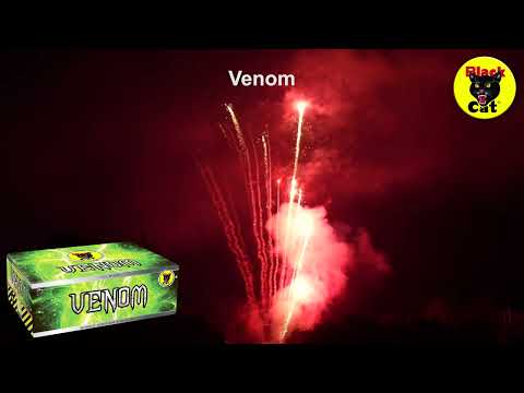 Venom Single Ignition Firework - Black Cat Fireworks