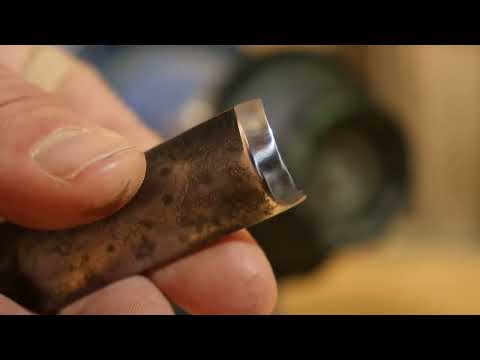 How to Sharpen a Chisel. Wood carving