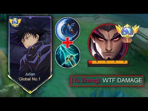 GOODBYE YU ZHONG META, THIS NEW JULIAN HYBRID BUILD IS SO BROKEN (brutal damage) - Mobile Legends