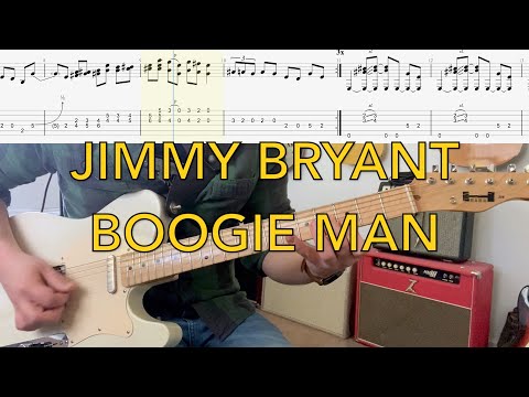 Jimmy Bryant & Speedy West- Boogie Man (transcription)