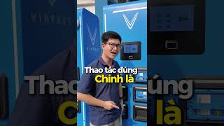 Lưu ý khi đổi pin xe máy điện VinFast nhé các bác 👇 #vinfasthuyhieu  #xemaydienvinfast #Xedoipin 