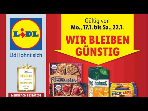 🛒 LIDL Katalog Prospekt 17. bis 22. Januar 2022 - Neuigkeiten, Angebote Deutschland 🇩🇪