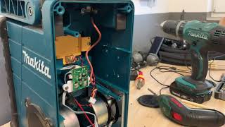 Umbau Makita Baustellen Radio mit Alexa/Echo Input