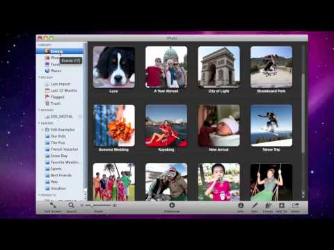 iPhoto '11 - Library Management  #1