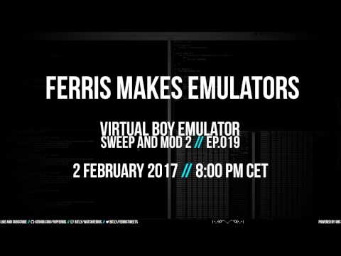 Ferris Makes Emulators Ep.019 - Sweep and Mod 2