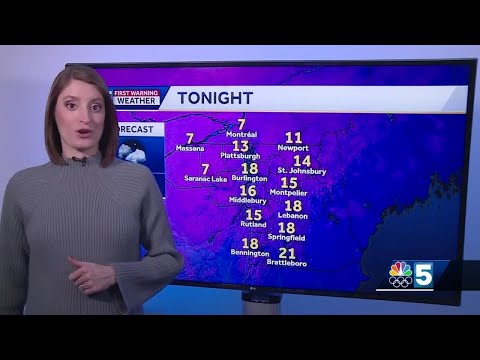 Video: Quiet but cold Monday 12/26/21