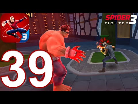 Spider Fighter 3 Gameplay Walkthrough Part 39 - Razorwolf  vs Hulk PVP Mode (iOS, Android)