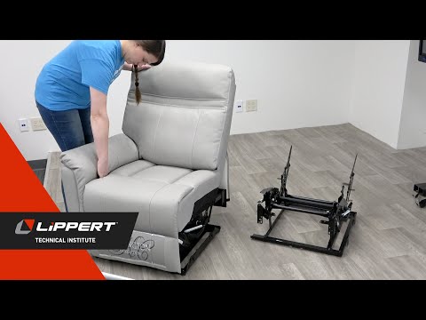 Theater Seating Manual Recliner Mechanism Replacement V1