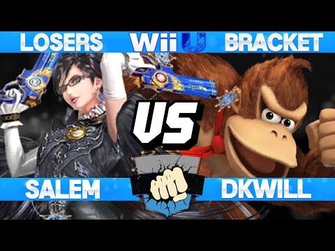 Collision XIV - Salem (Bayonetta) vs DKwill (Donkey Kong) - SSB4 Losers - Smash Wii U