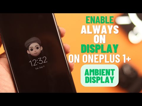 How to Enable Ambient Display on OnePlus! [Always On Display]