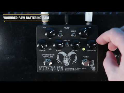 Wounded Paw Battering Ram Fuzz Pedal | GEAR GODS