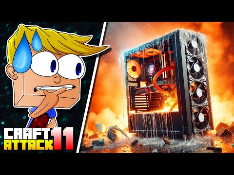 Insane Minecraft PC explosion LIVE - Craft Attack 11