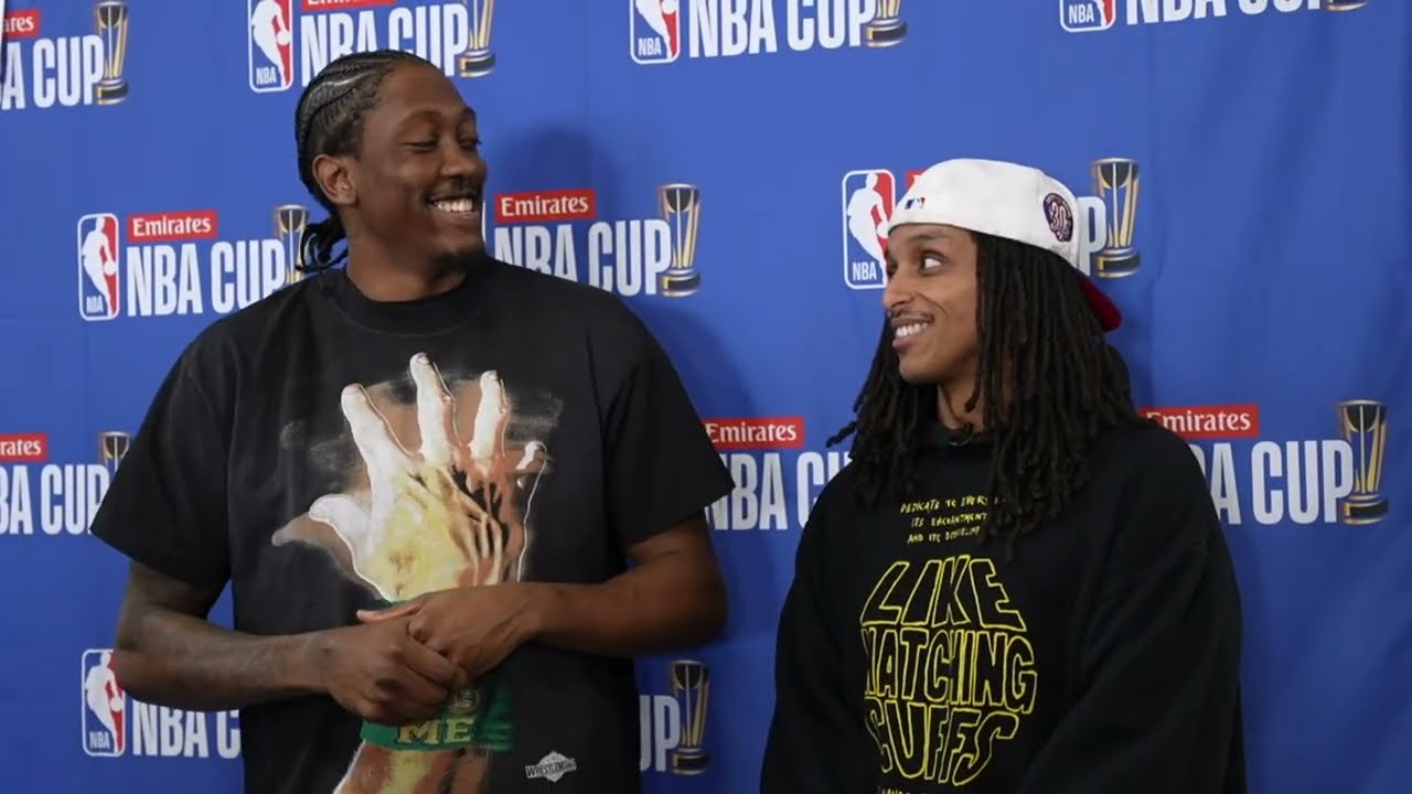 Agent Streams From The 2025 Emirates NBA Cup Media Day!
