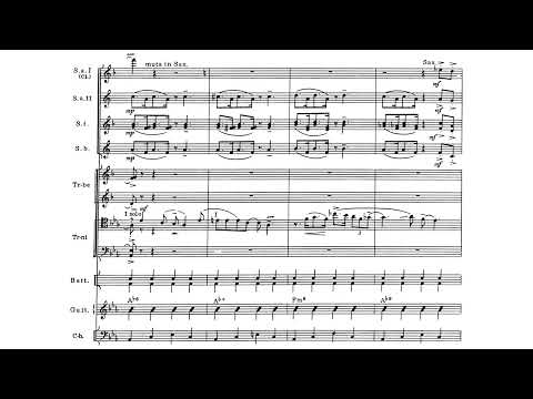 Concerto for Piano and Symphojazz By Alexender Tsfasman (with Score)