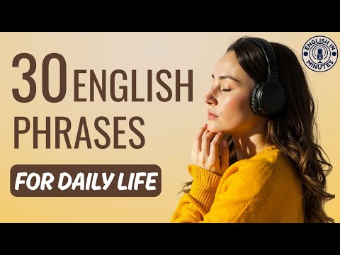 30 English Phrases for Daily Conversations | Everyday English Speaking & Listening Practice