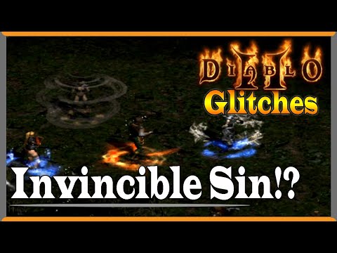 WHAT!? Invincible Assassin Glitch - Diablo 2 LoD 1.14d - Flamebellow Bug is Back!