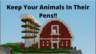 How To Keep Your Animals In Their Pens Roblox Islands